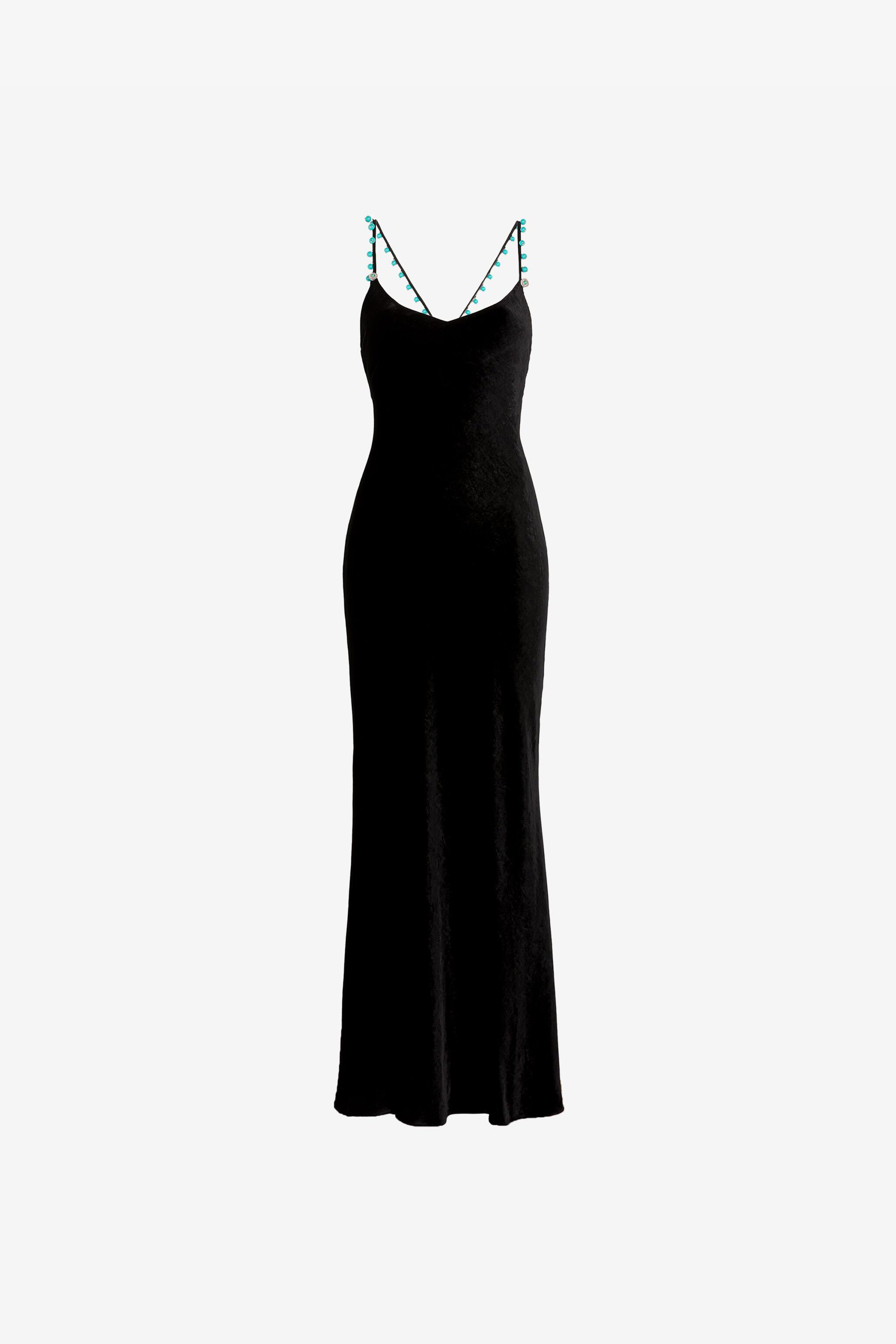 Long Velvet Dress