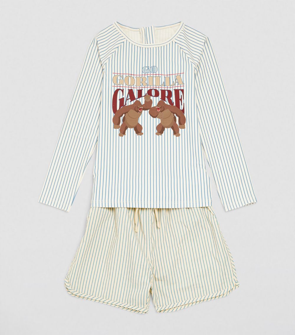 Striped Swim Shorts (5-10 Years)