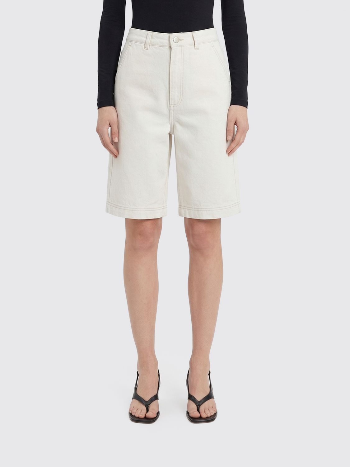 Shorts Woman color Grey