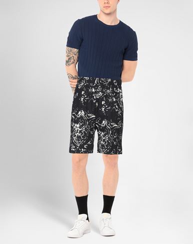 Man Shorts & Bermuda Shorts Black