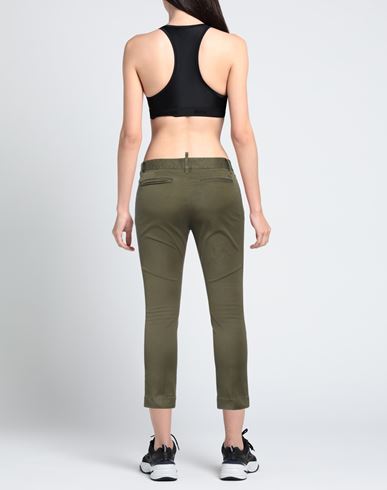Woman Pants Military green