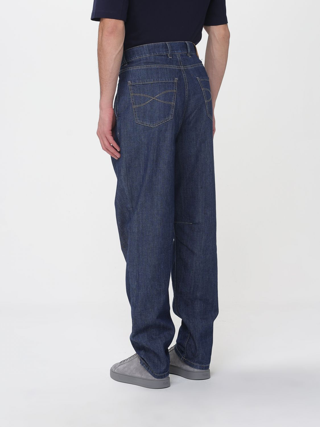 Jeans Men color Blue