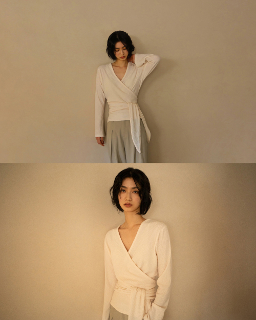 EASE WRAP TOP