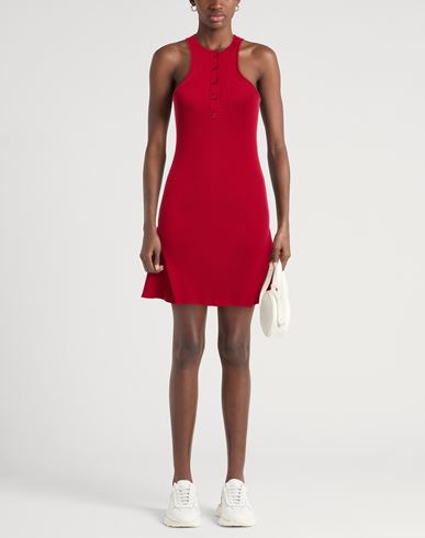 Courrèges Woman Mini dress Red Size S Viscose, Polyester