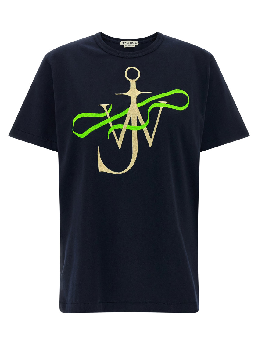 JW Anderson - graphic print crew neck short sleeve top