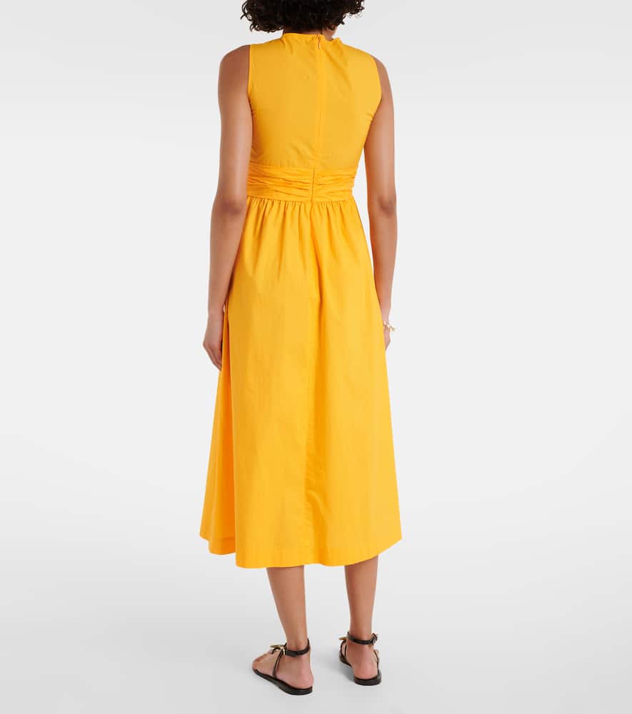Mimosa cotton midi dress