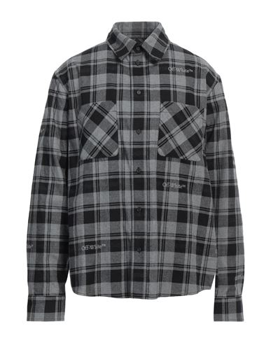 Off-white Man Shirt Grey