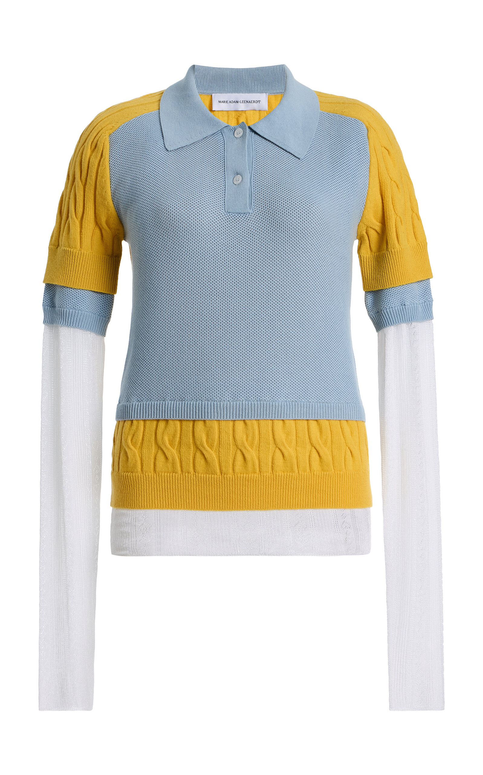 Polo All In Cotton-Wool Top - Moda Operandi