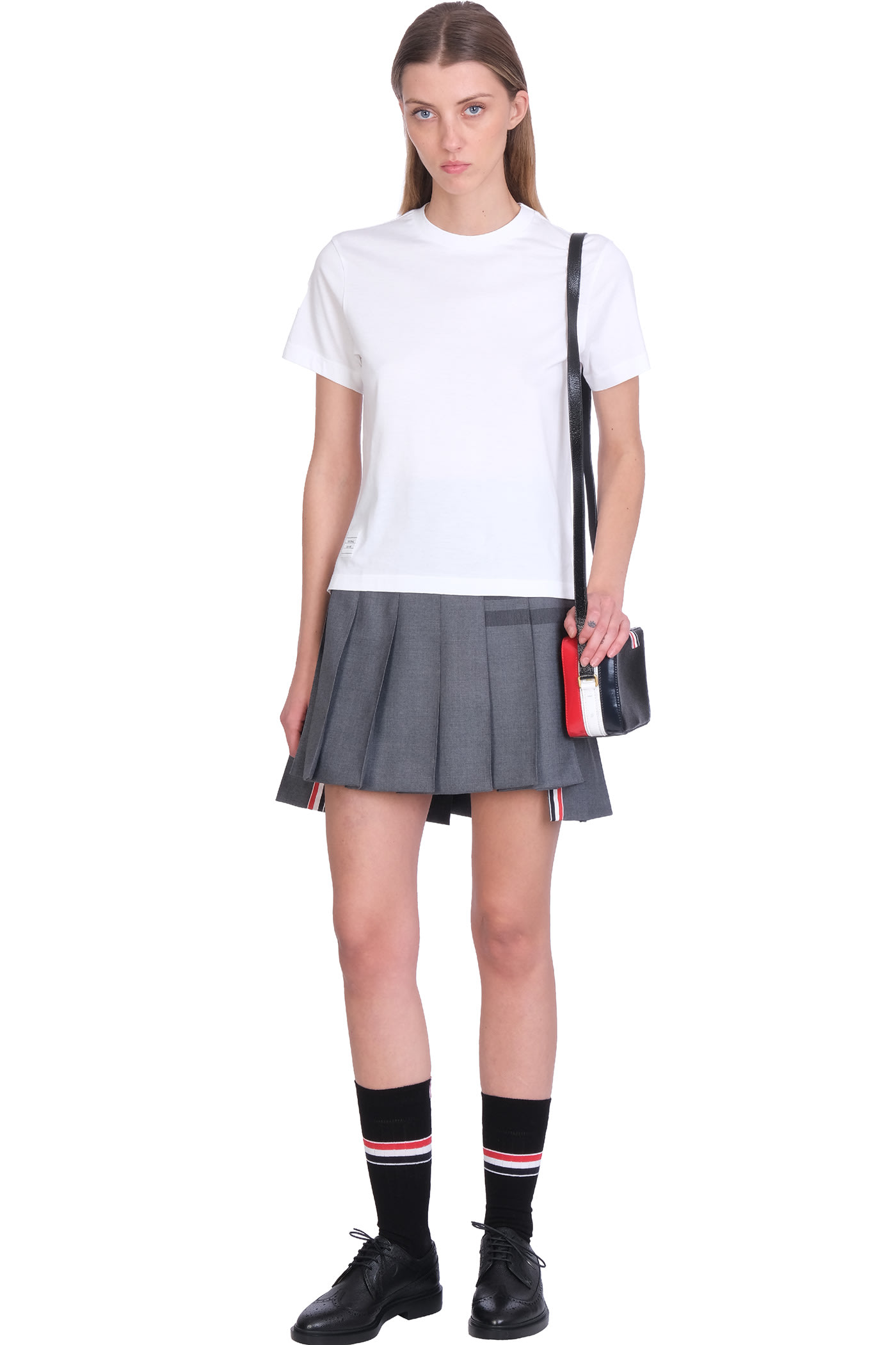Side slits relaxed T-shirt