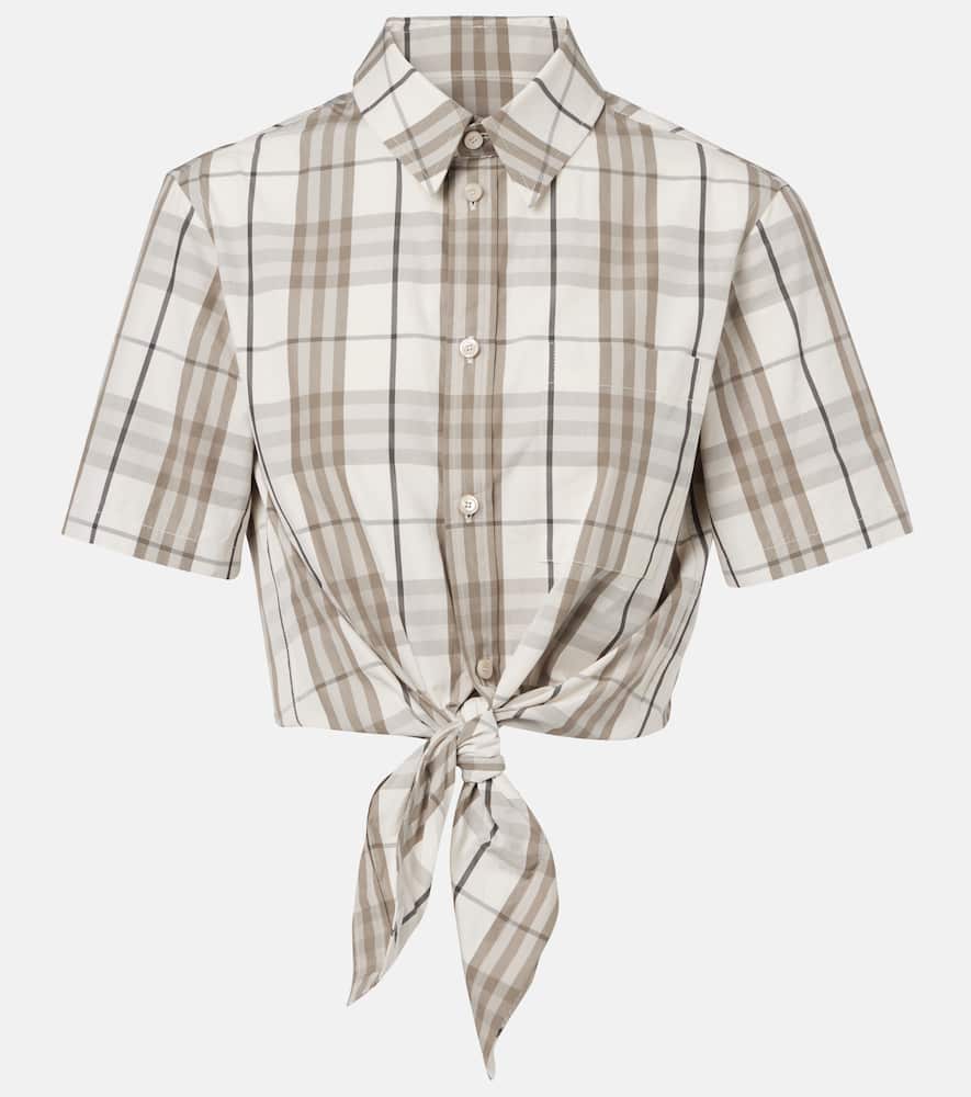 Check cotton shirt