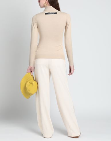 Woman Turtleneck Beige