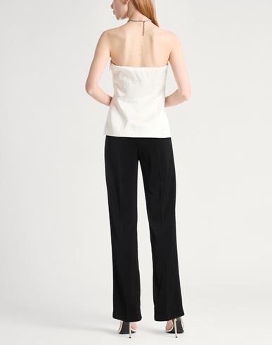 Woman Pants Black Size 4 Polyester, Elastane
