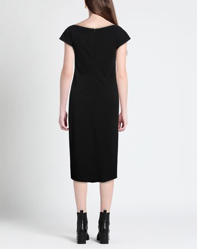 Woman Midi dress Black Size 4 Polyester, Elastane