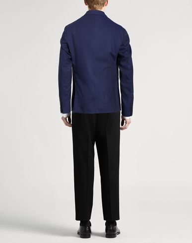 Man Blazer Navy Size 40 Wool