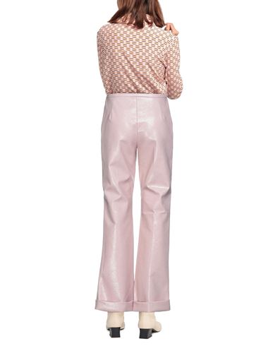 Woman Pants Pink Size 4 Polyurethane, Polyester