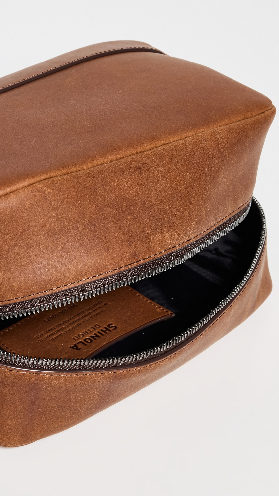 Leather Travel Kit Medbrown One Size