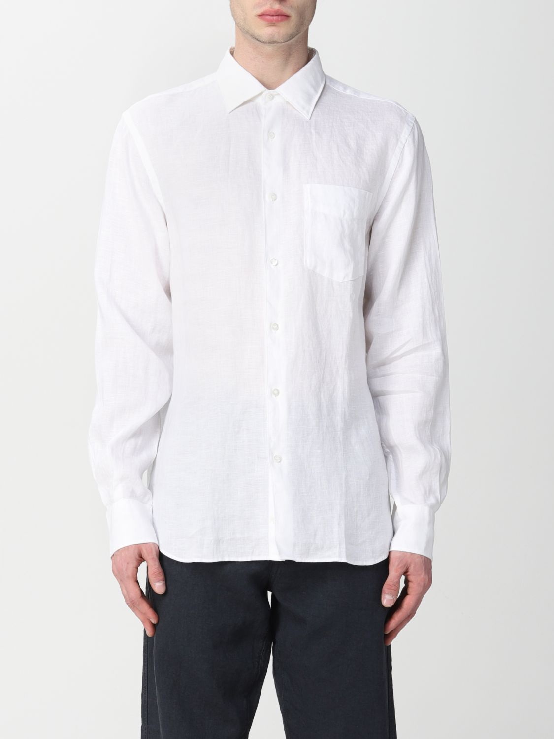 Shirt Men colour White