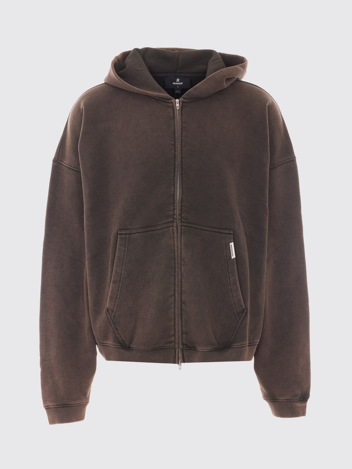 Sweatshirt Men color Brown