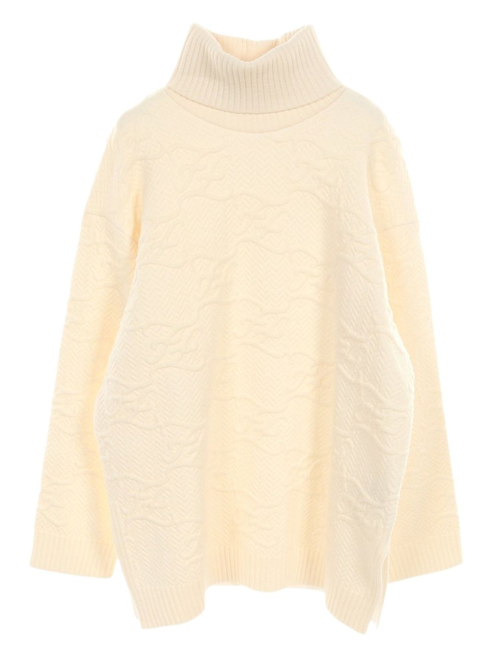 Fendi Pre-Owned 10's FF Calligraphy sweater - Neutrals