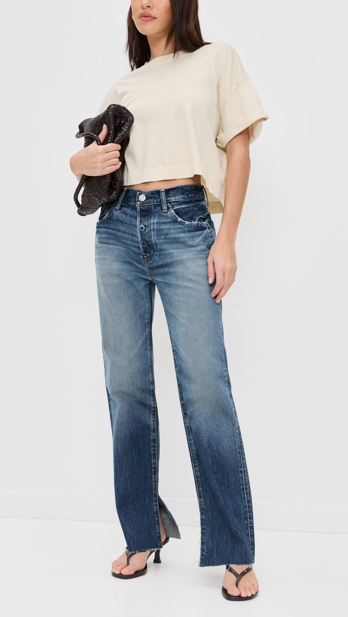 MOUSSY VINTAGE Mv Gleason Straight Jeans Blue