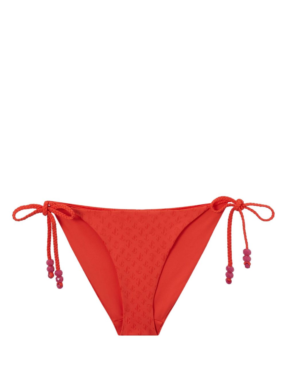 Aubrie monogram bikini bottom - Red