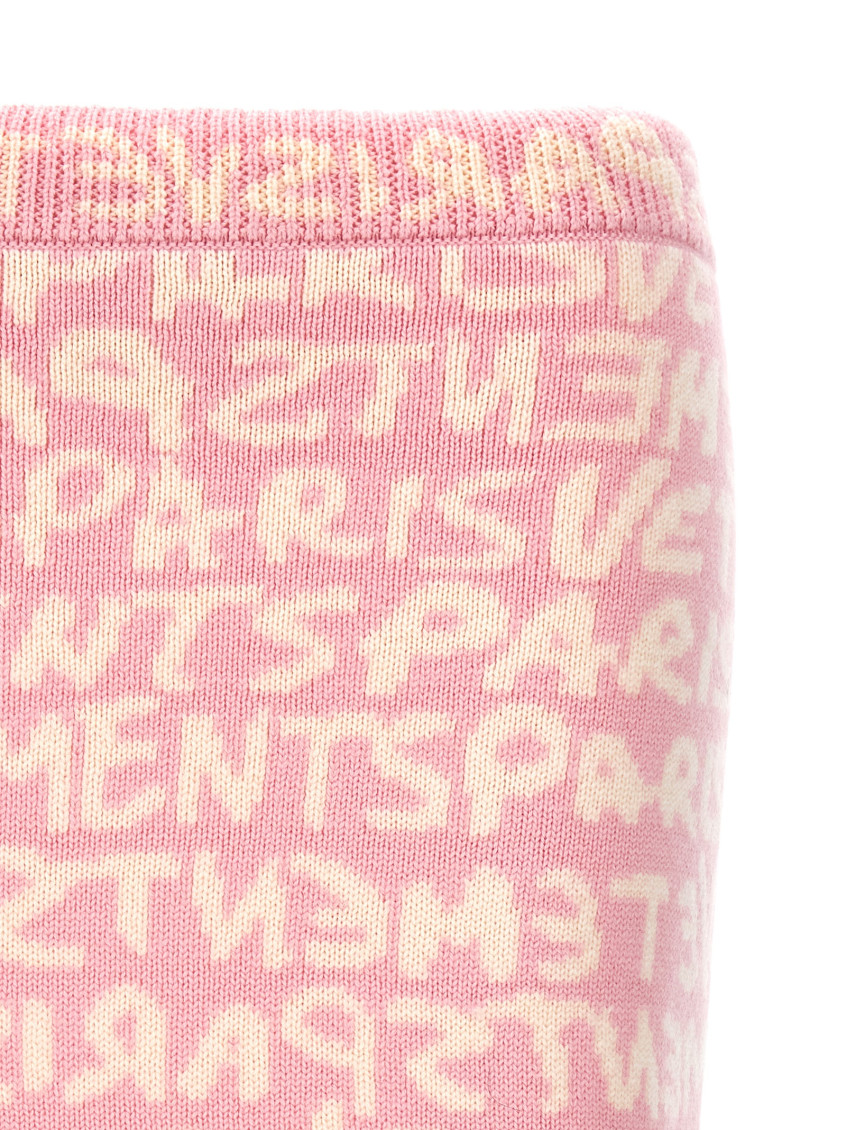 Graffiti Monogram Skirt