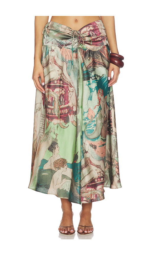 Tyler McGillivary Cordelia Skirt in Sirens Song. S also in XS, M, L, XL/1X