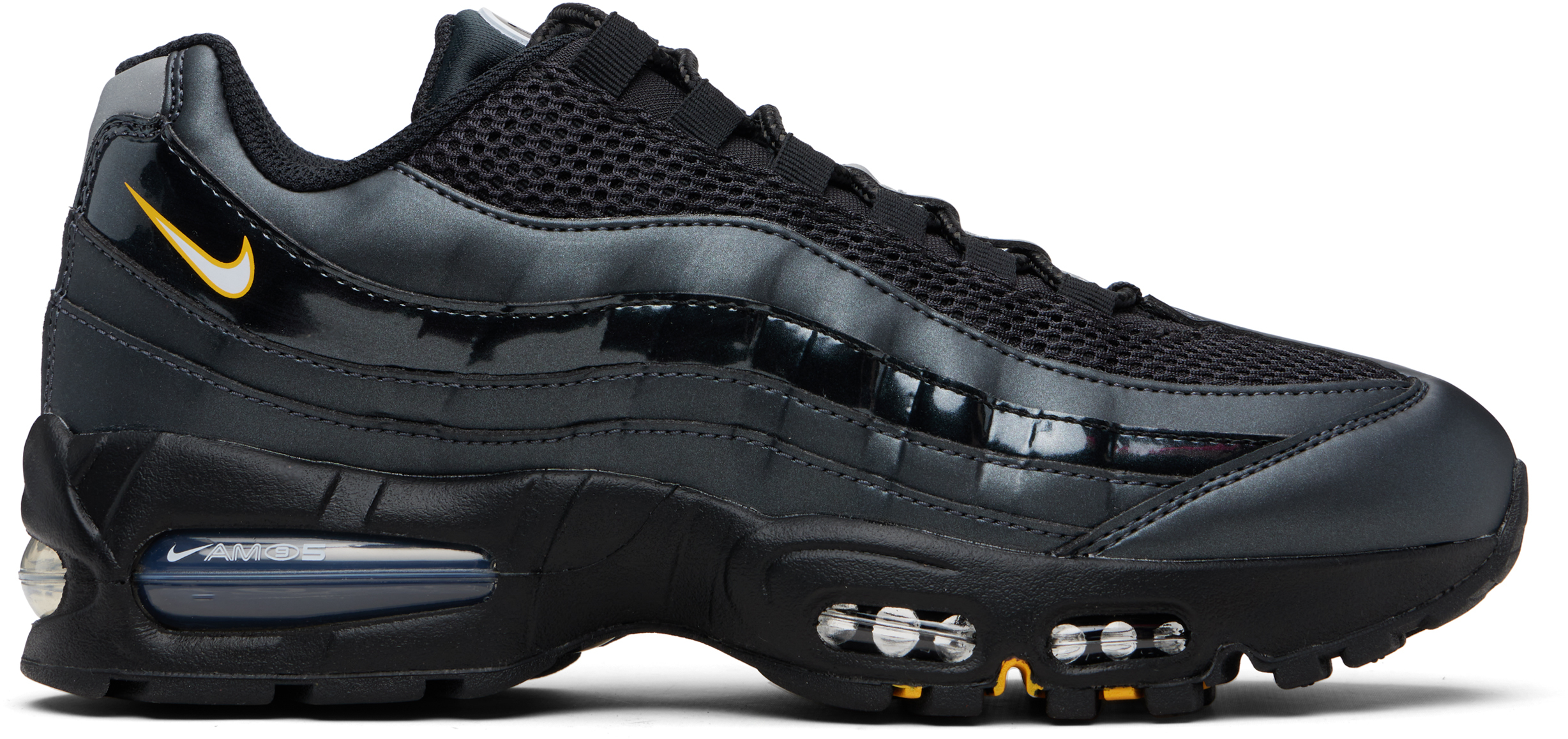 Black Air Max 95 Big Bubble Sneakers