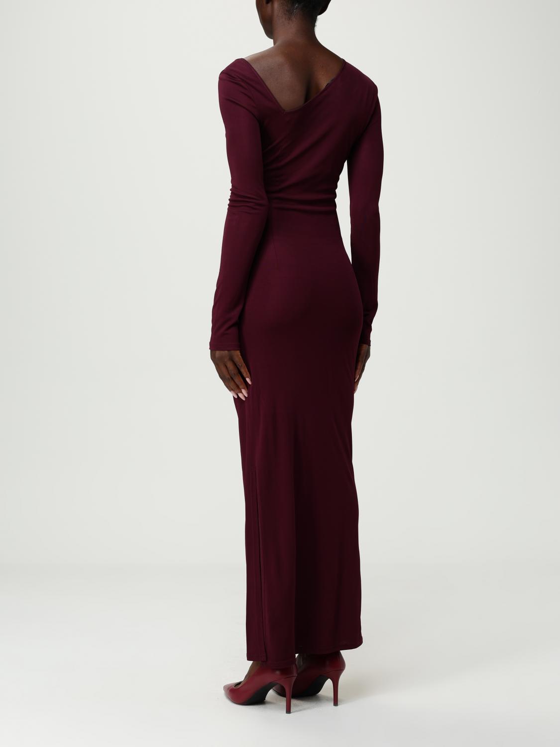 Dress Woman color Burgundy