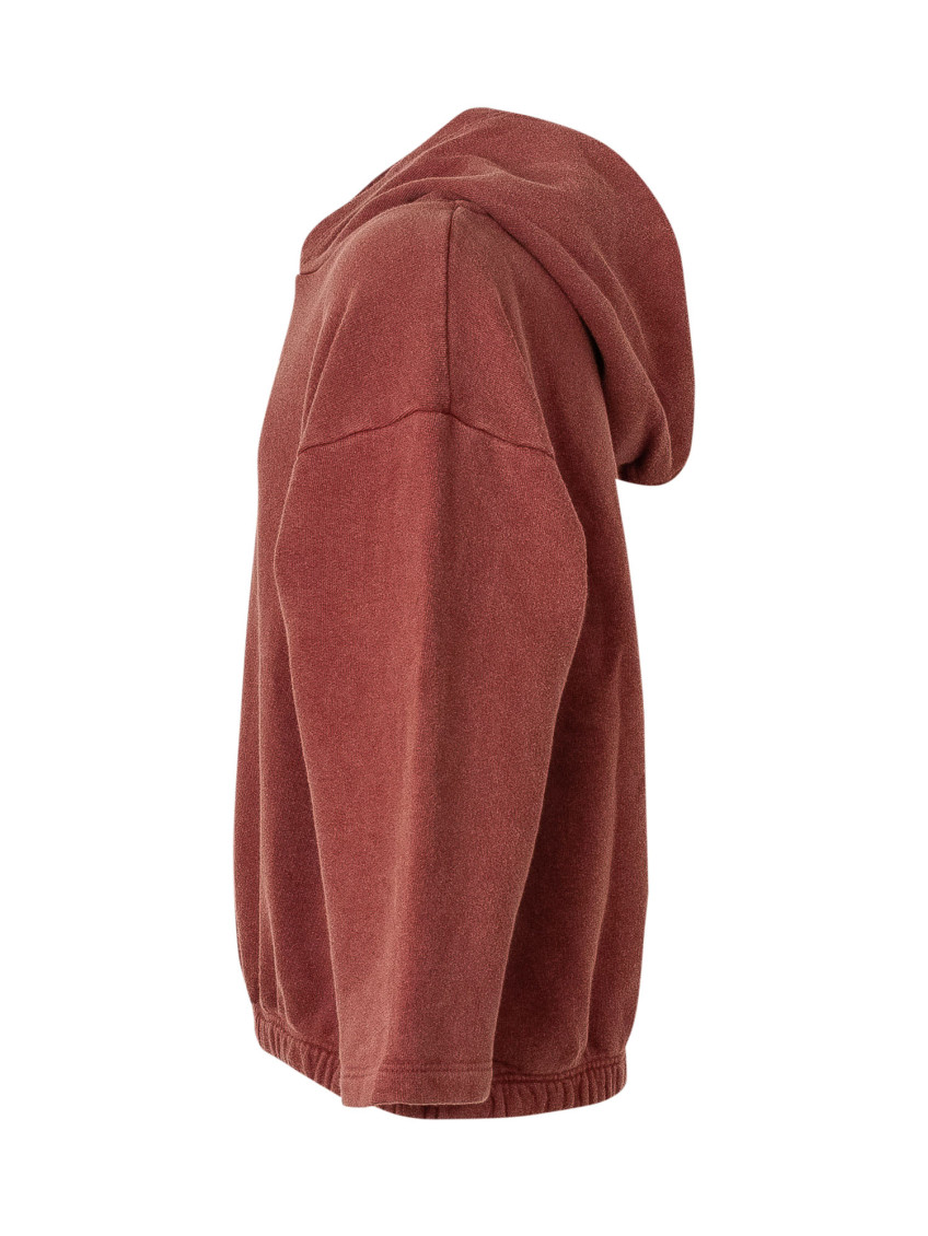 Kids Brown Logo Hoodie