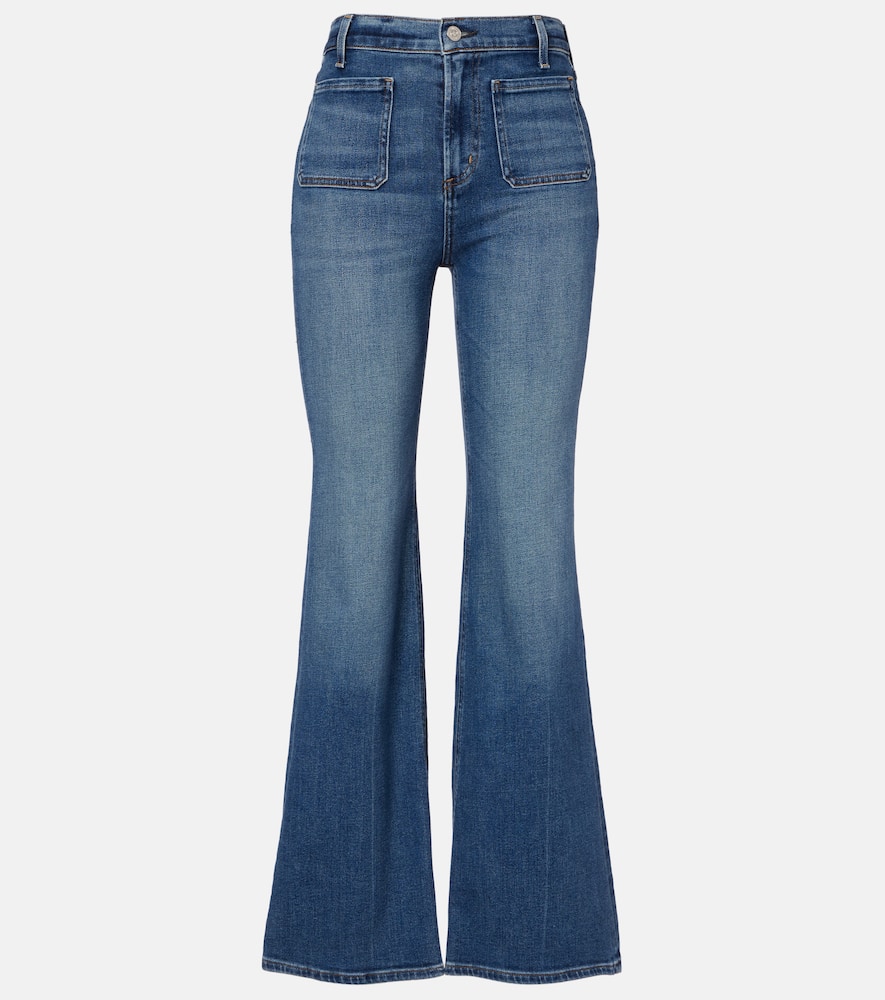 Kimberly mid-rise flared jeans
