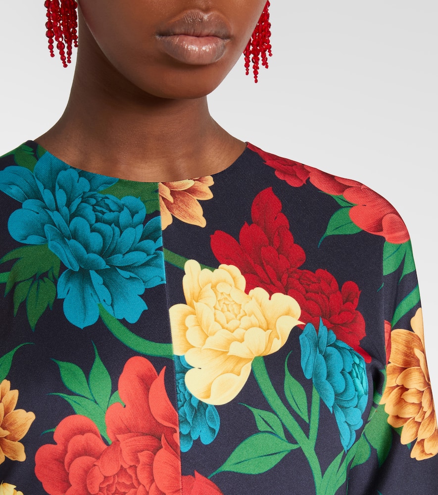Angelica floral maxi dress