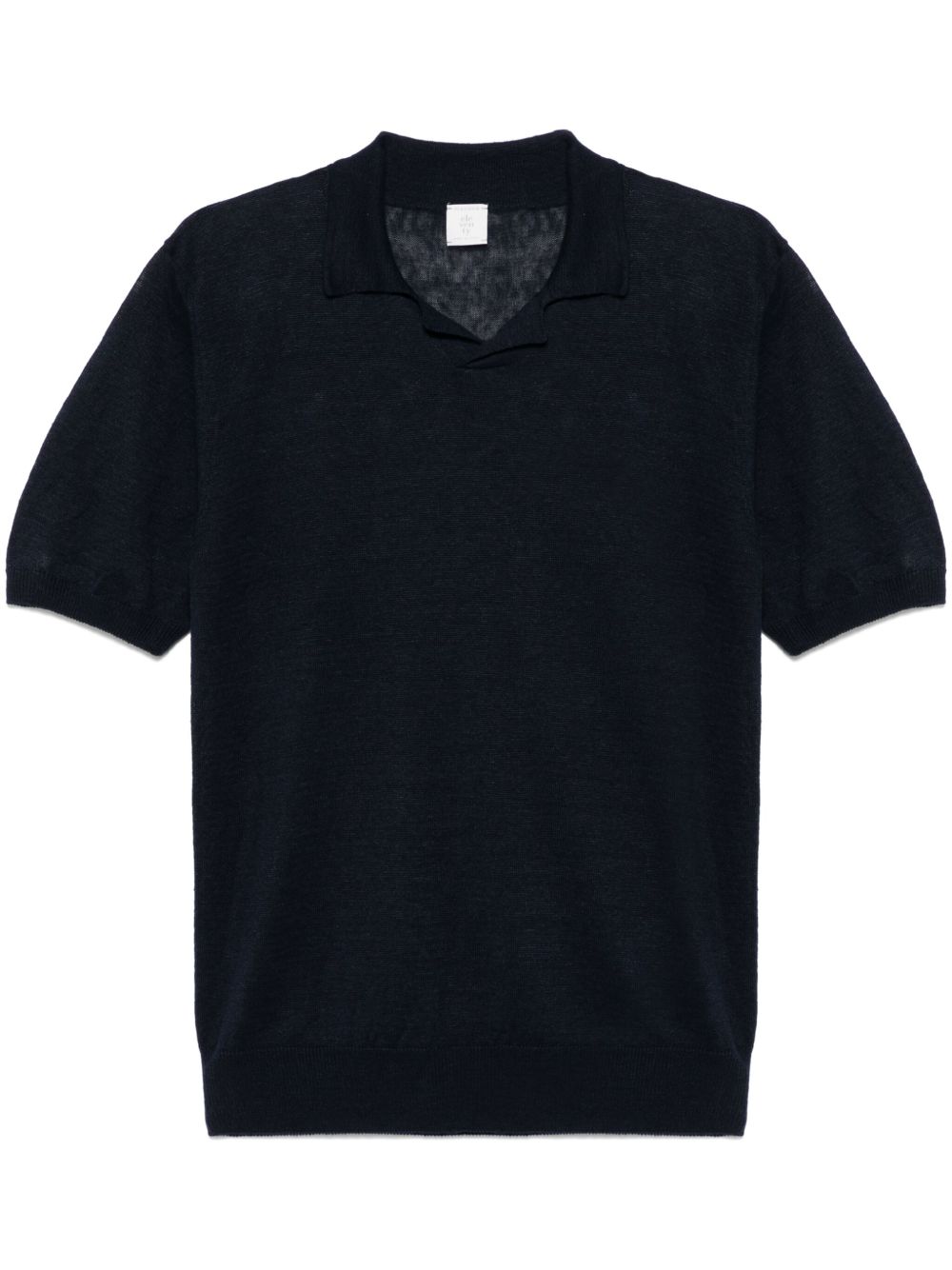 Linen polo shirt - Green