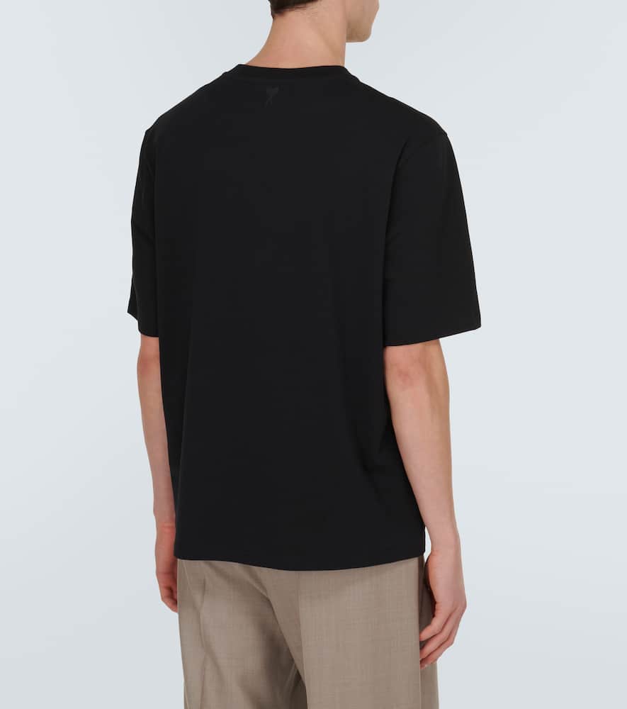 Ami Paris Logo cotton jersey T-shirt