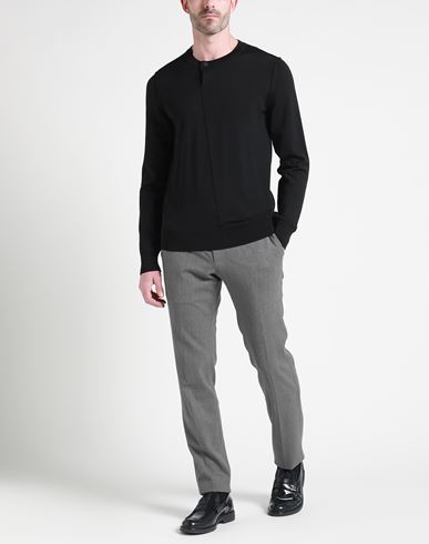 Man Sweater Black Size 36 Wool, Polyamide, Elastane, Zamak