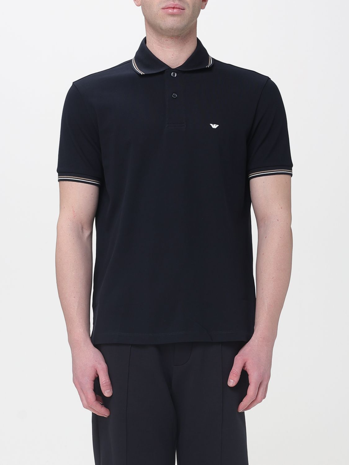 Polo Shirt Men color Blue