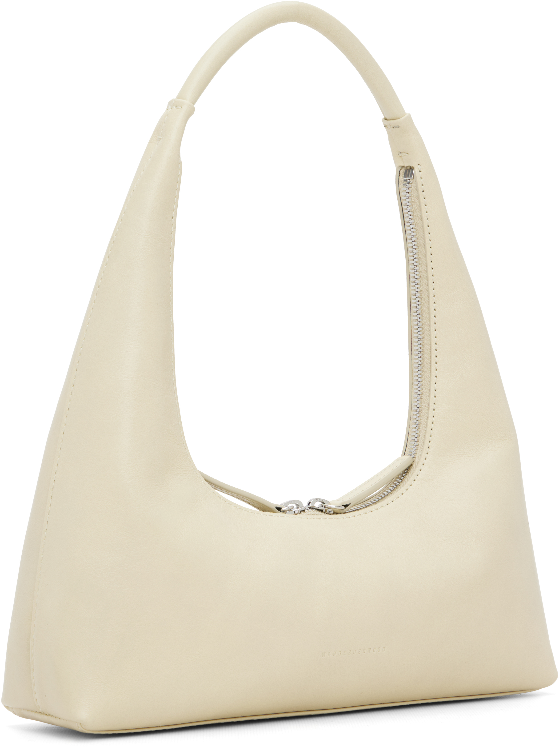 Off-White Leather Shoulder Bag