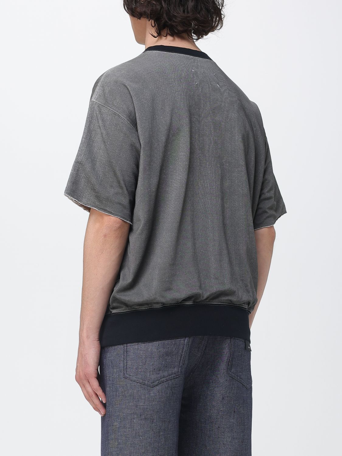Sweatshirt Men color Grey
