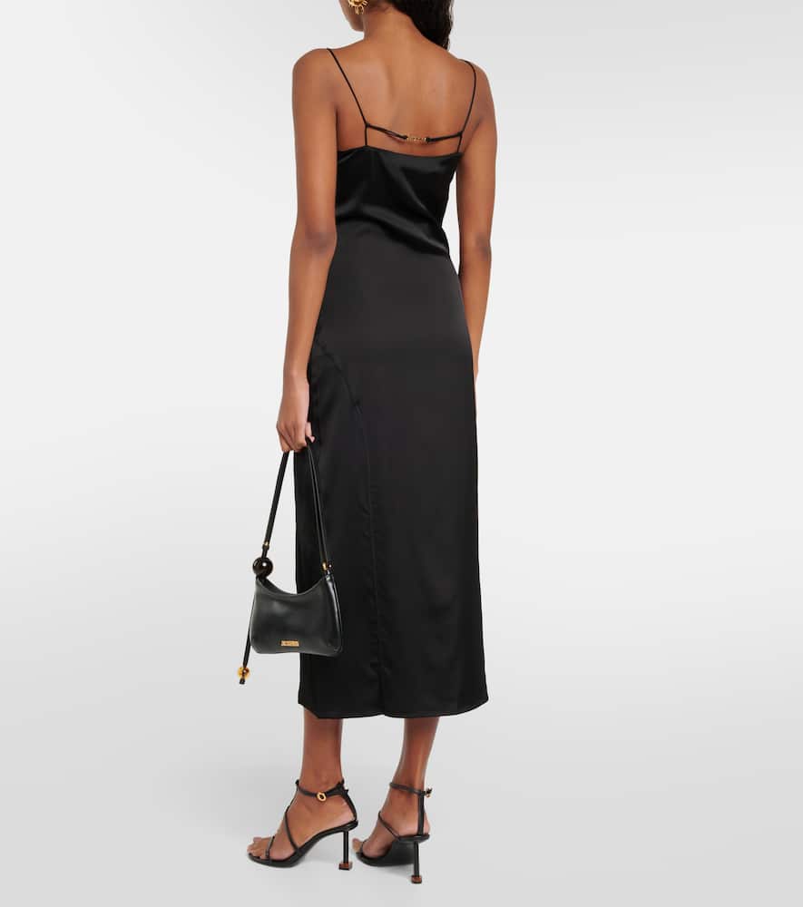 La Robe Notte satin midi dress