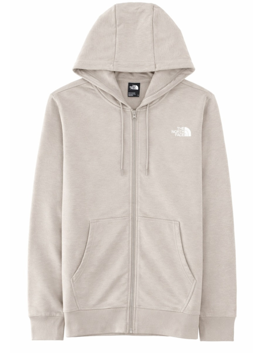 Beige Logo Hooded Sweatshirt