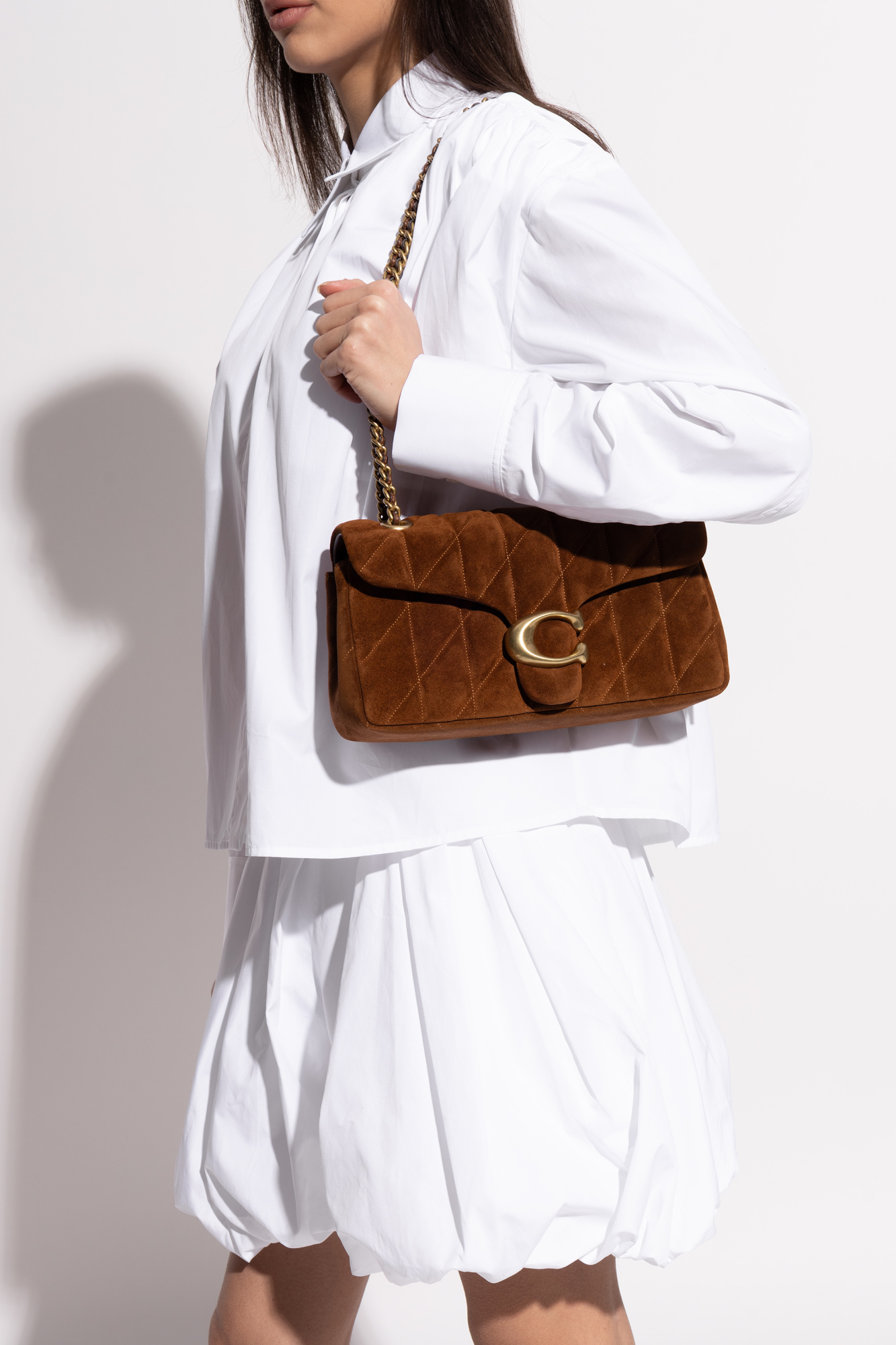 Shoulder Bag ‘Tabby 26’, Women's, Brown