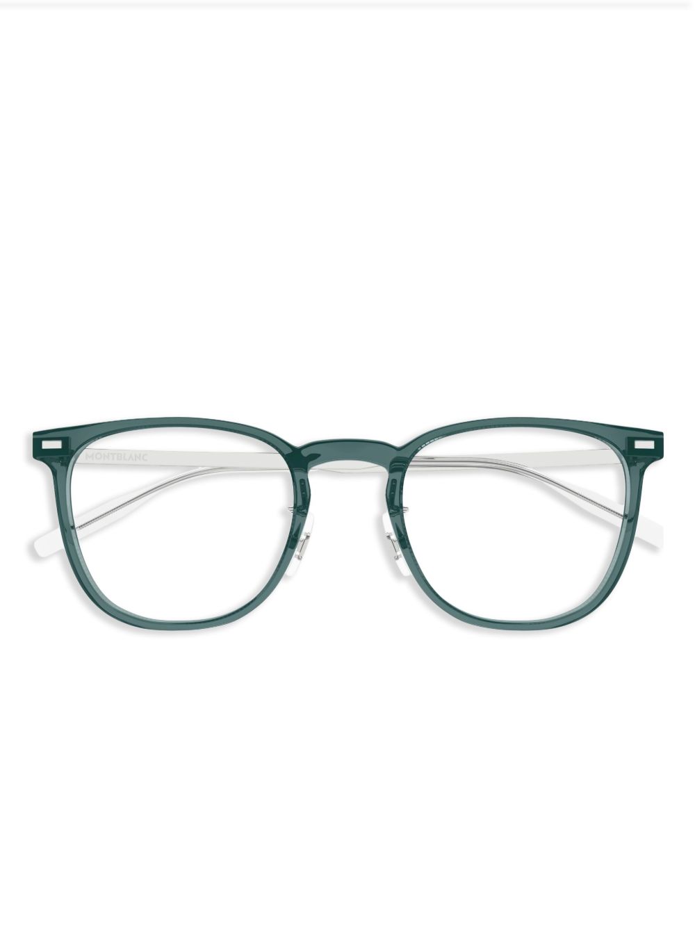 Montblanc square-frame glasses - Black