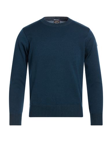 Man Sweater Navy Size M Virgin Wool