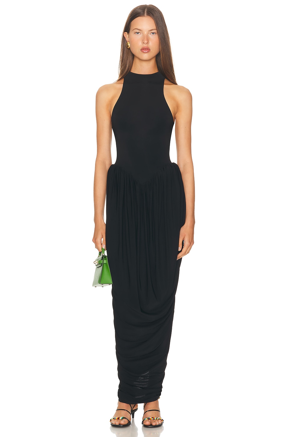 Helsa KLEID THE DUCHESS in Schwarz - Black. L also in M, S