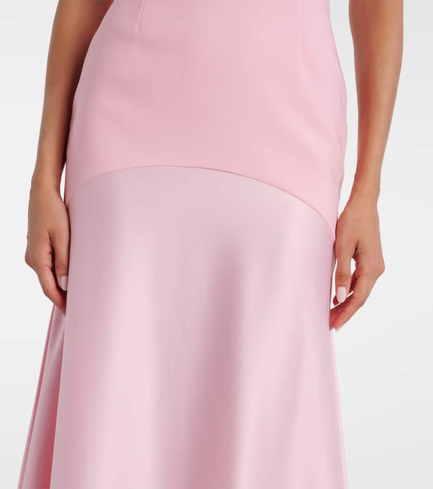 Alessandra satin gown