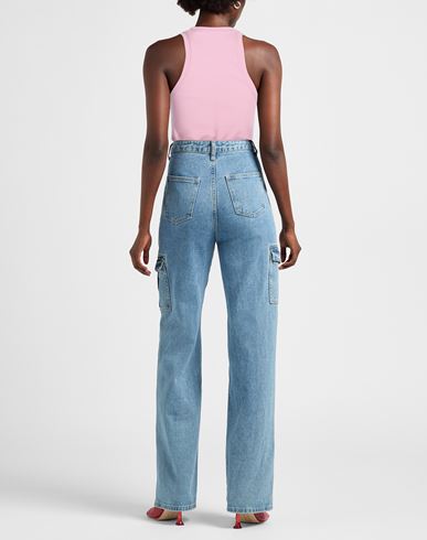 Denim Woman Tank top Pink