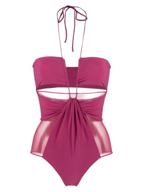 Cut-out detail swimsuit