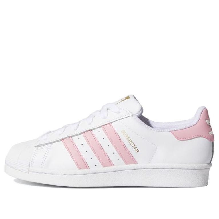 (GS) Superstar Shoes 'Light Pink Gold Metallic'
