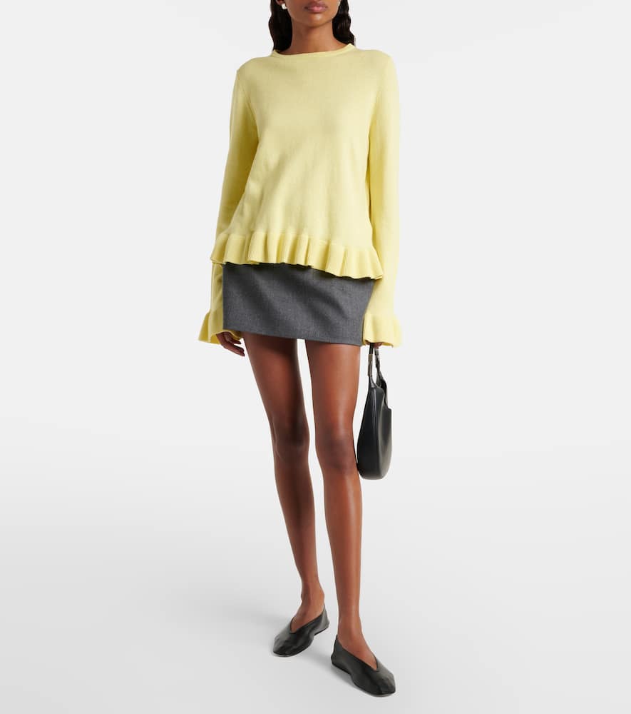Cotton and cashmere sweater