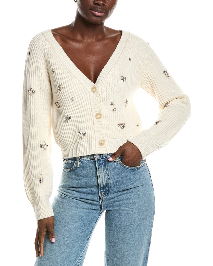 Novah Wool & Cashmere-Blend Cardigan